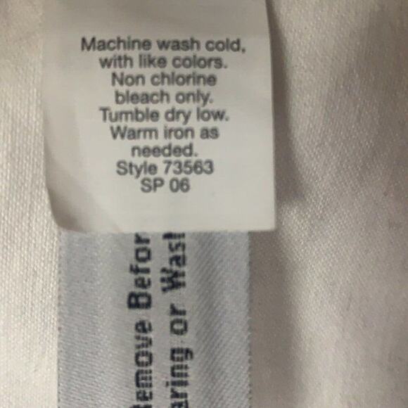 J CREW WOMENS IVORY REGULAR FIT LONG SLEEVE COLLARED SAFARI‎ JACKET SIZE SP - Picture 3 of 3